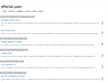 Tablet Screenshot of eportal.com